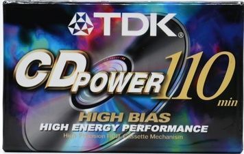 Аудіокасета TDK CD POWER 110 (2001) 061102 фото