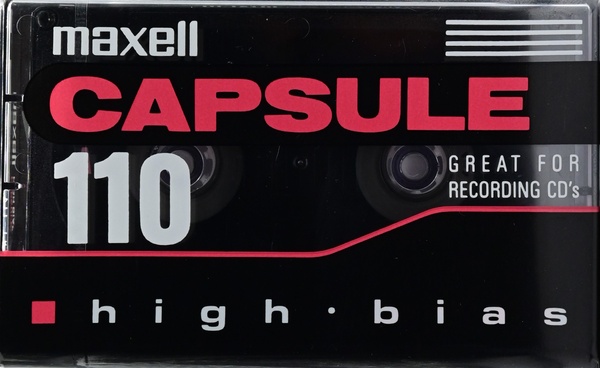 Аудіокасета Maxell Capsule 110 (1991) ST1301 фото