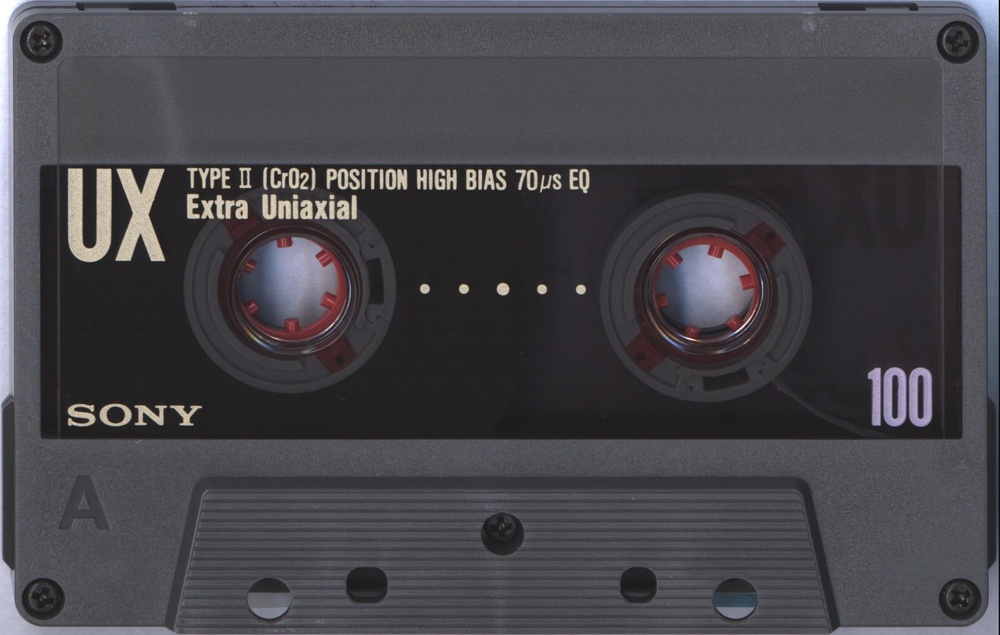 Аудіокасета: Sony UX 100 (1990) ST13190 фото
