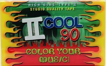 Аудіокасета: II COOL ICE 90 Color Your Music - GREEN color902 фото