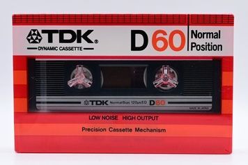 Аудіокасета: TDK D 60 (1985) 100260 фото