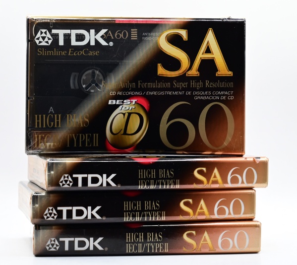 Аудіокасета TDK SA  60 (1992) ST120 фото