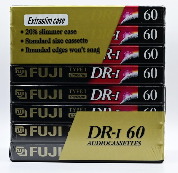 Аудіокасета Fuji DR-I 60 (1995) PACK 8 TAPE T014pack фото