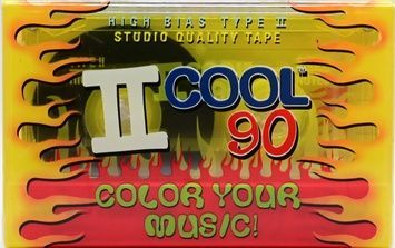 Аудіокасета: II COOL ICE 90 Color Your Music - YELLOW color904 фото