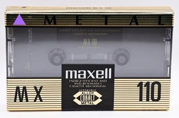 Аудіокасета MAXELL MX 110 (1992) MX1105 фото