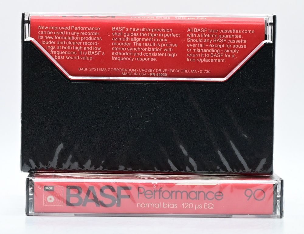 Аудіокасета: BASF Perfomance 90 (1980) 2b02ba2 фото