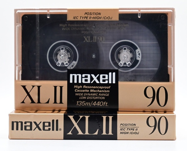 Аудіокасета Maxell XL II 90 (1988) ST11460 фото