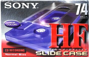 Аудіокасета SONY HF 74 (1999-2001 US) 74_T123 фото
