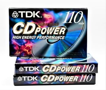 Аудіокасета TDK CD POWER 110 (2001) 5161102 фото
