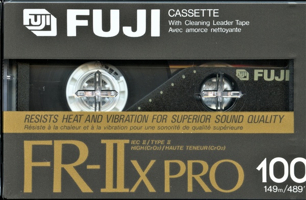 Аудіокасета FUJI FR-IIx Pro 100 (1989) T054 фото