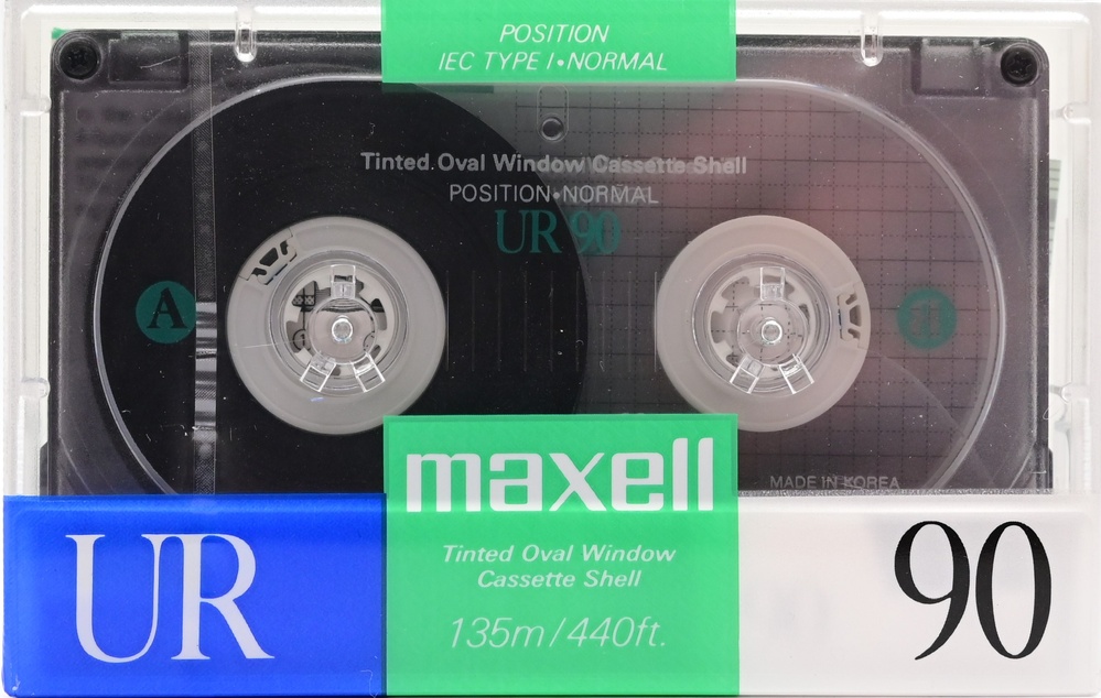 Аудіокасета MAXELL UR 90 (1988) UR9088 фото