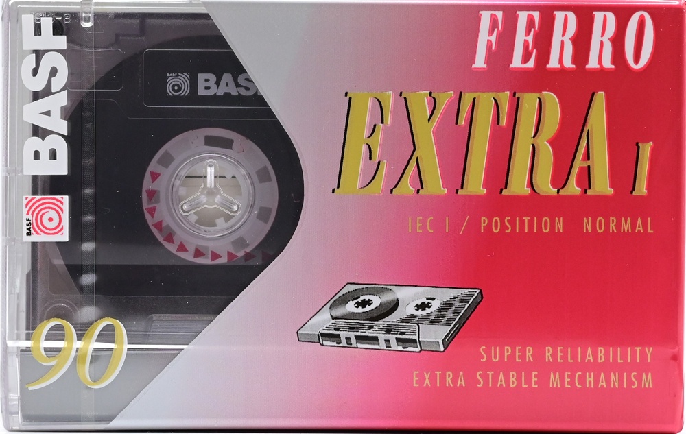 Аудіокасета: BASF Ferro Extra I (1993) baasf22 фото