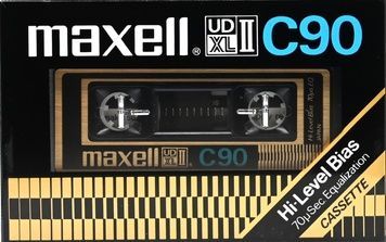 Аудіокасета Maxell UD XLII C90 (1980) 422_T052 фото