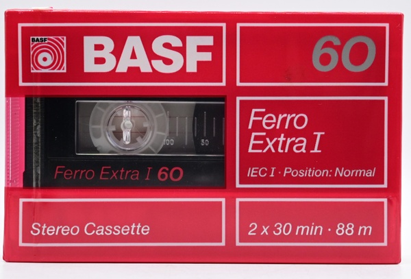 Аудіокасета: BASF Ferro Extra I 60 (1988) T00260bs фото