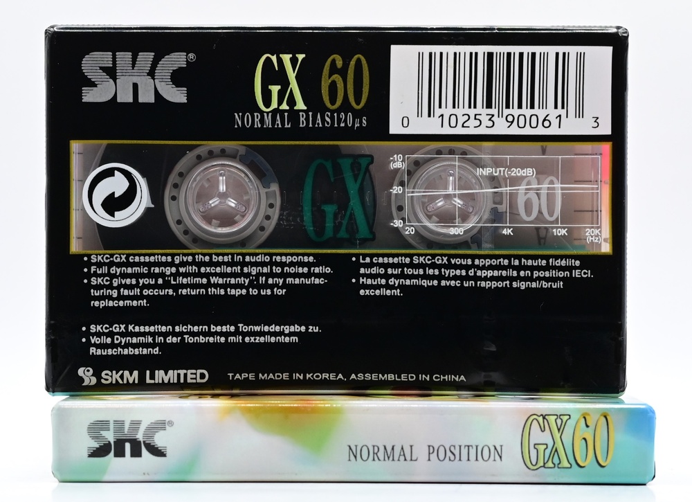 Аудіокасета: SKC GX60 (1999) kc23 фото