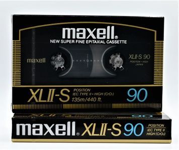 Аудіокасета MAXELL XLII-S 90 (1986) 464233 фото