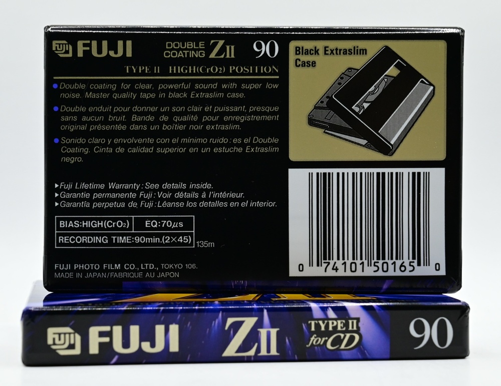 Аудіокасета FUJI Z II 90 (1995) T054Z90 фото