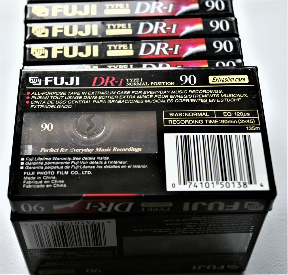 Аудіокасета Fuji DR-I 90 (1995) T014 фото