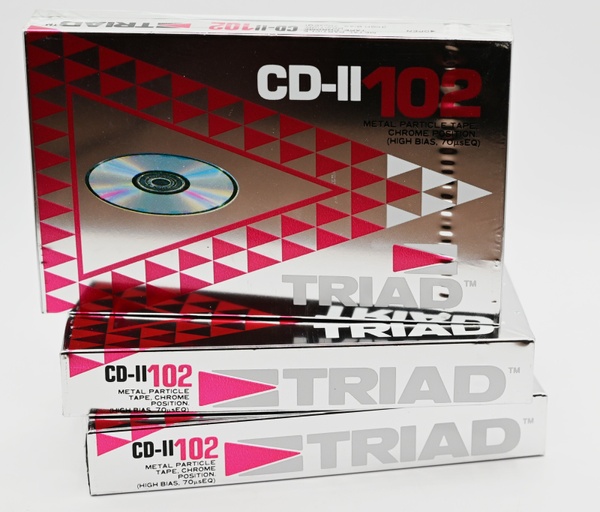 Аудіокасета TRIAD  CD-II 102 (1988) TRCD фото