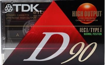 Аудіокасета: TDK D90 (1992) s4T0390 фото