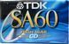 Аудіокасета TDK SA 60 (2000) 5460190 фото 1