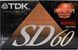 Аудіокасета: TDK SD 60 (1992) 60_2_T121 фото 1