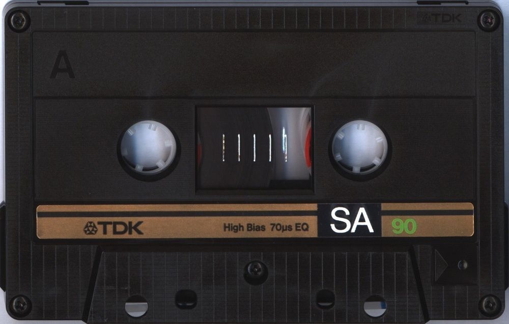Аудіокасета TDK SA 90 (1987) 2_T00590 фото